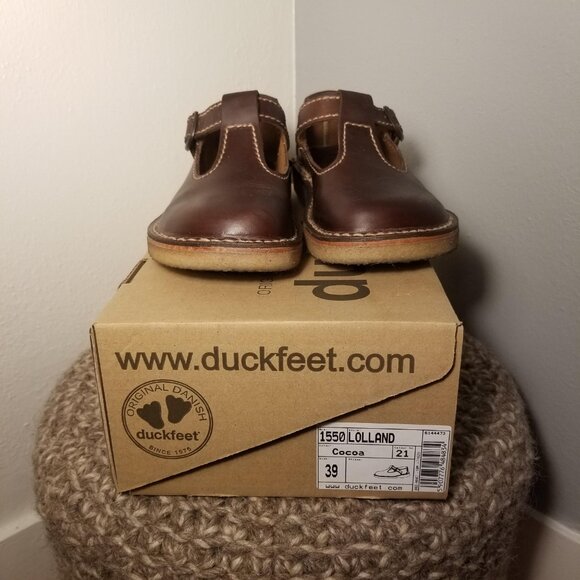 Duckfeet Lolland Shoes size 39/color Cocoa - Picture 7 of 8
